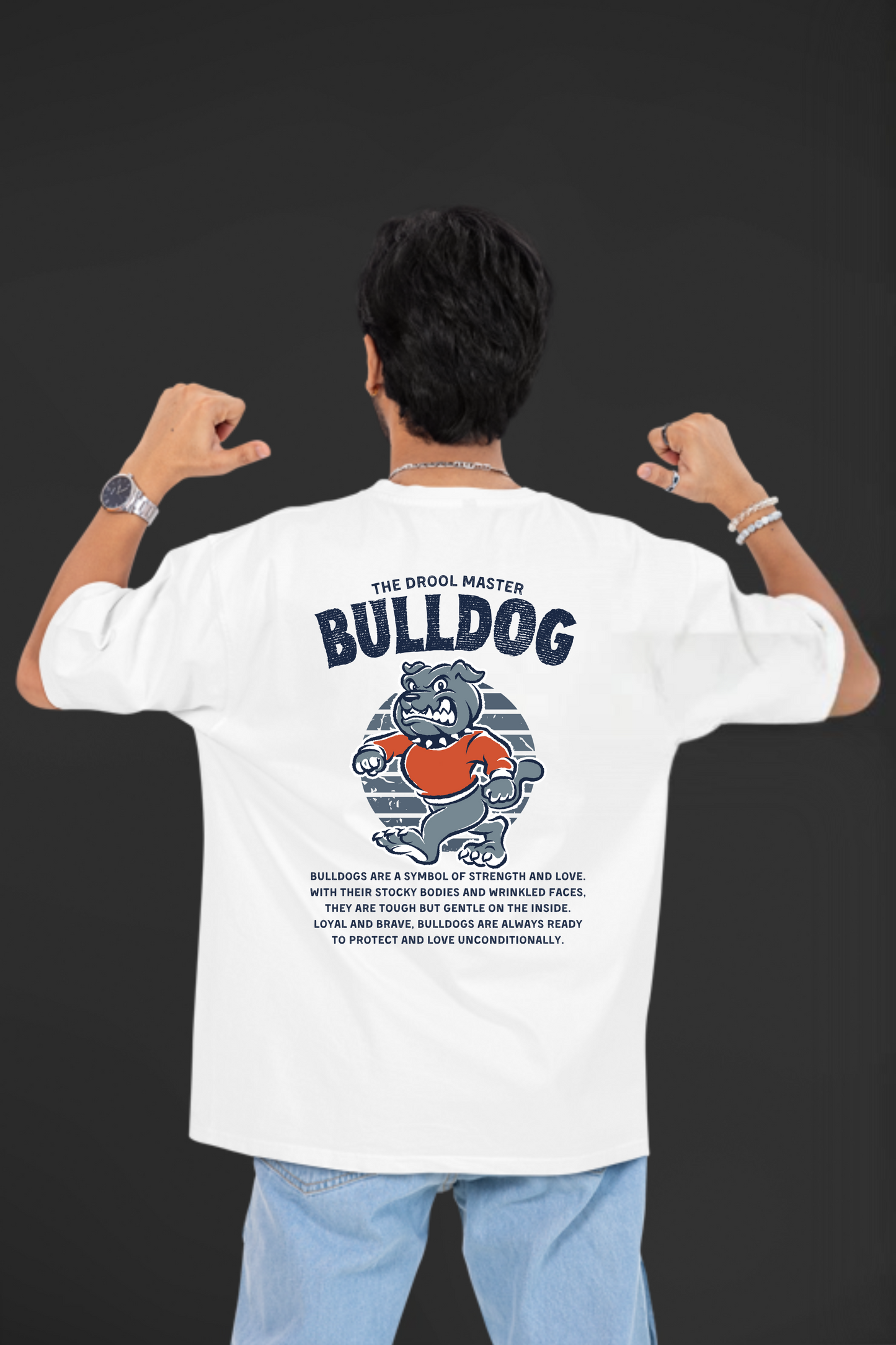 Bull Dog Oversized Terry T-shirt