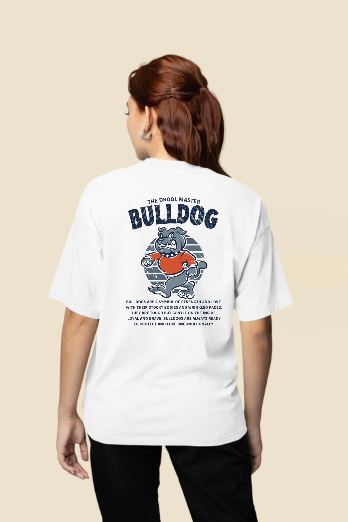 Bull Dog Oversized Terry T-shirt