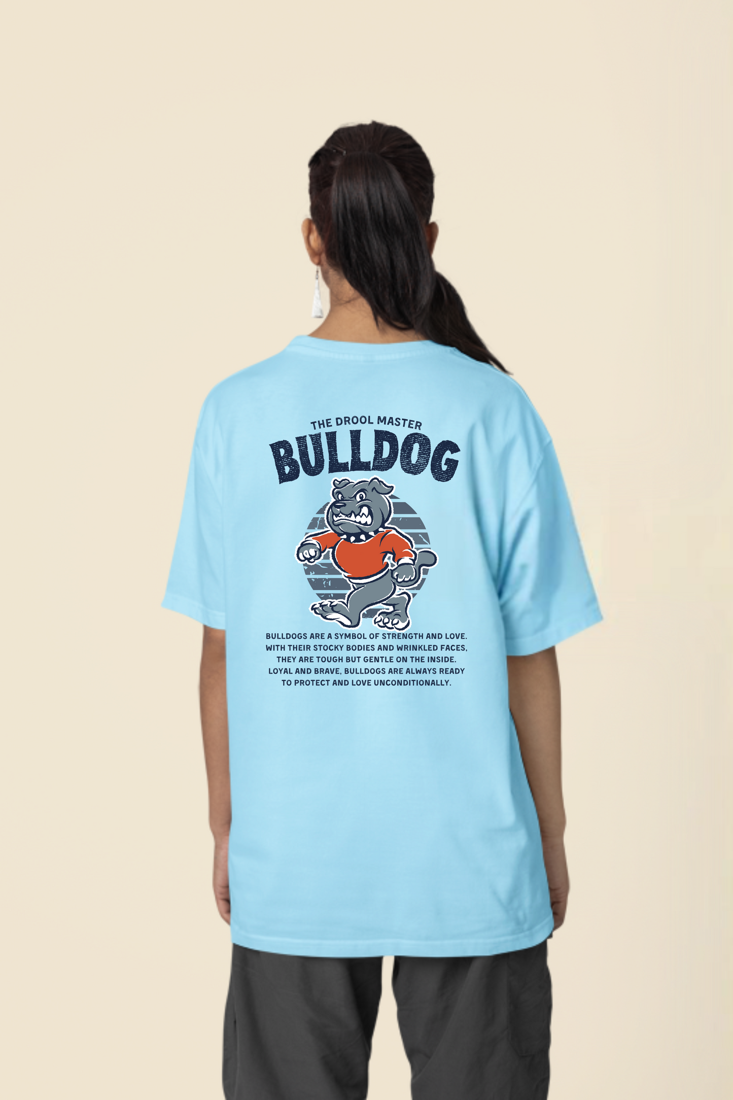 Bull Dog Oversized Terry T-shirt