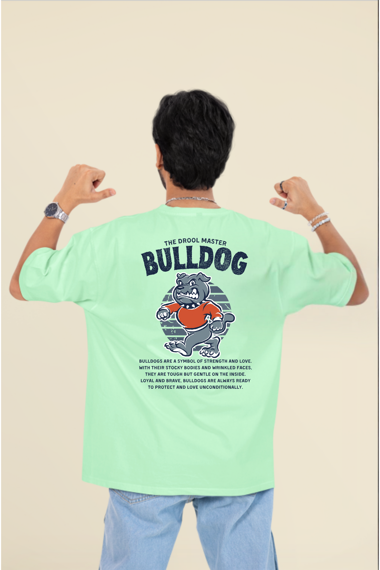 Bull Dog Oversized Terry T-shirt