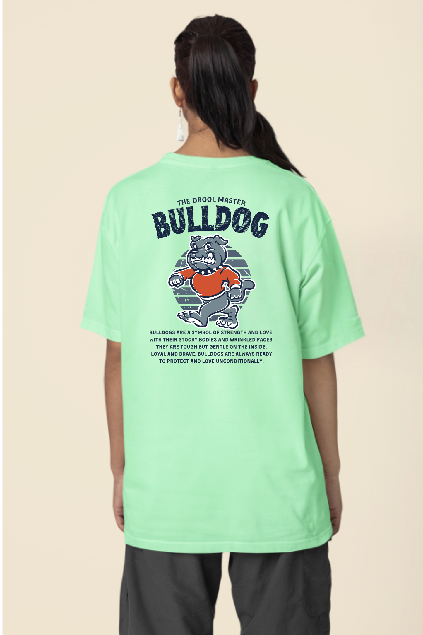 Bull Dog Oversized Terry T-shirt