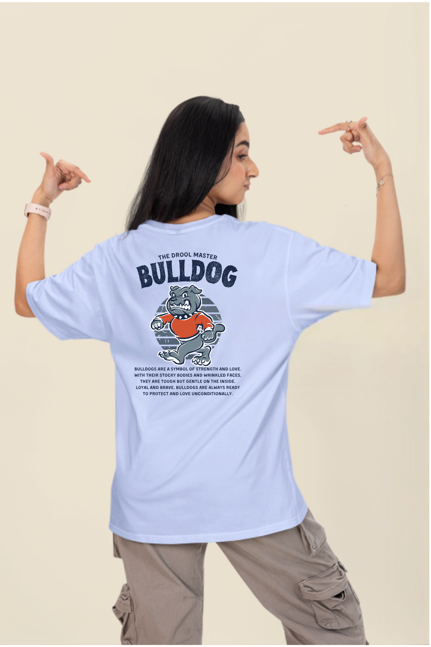 Bull Dog Oversized Terry T-shirt