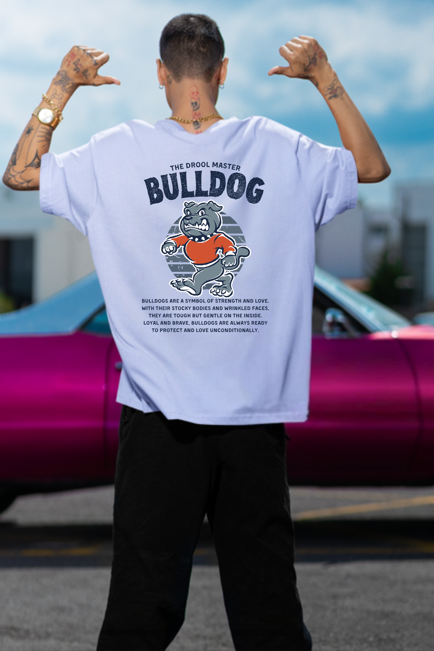 Bull Dog Oversized Terry T-shirt